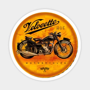 Velocette (amber) Magnet